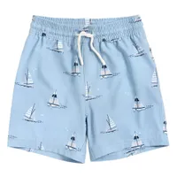 Sailboats Swim Shorts 2-7y