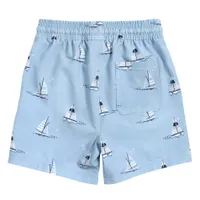 Sailboats Swim Shorts 2-7y