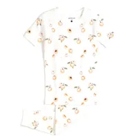 Peaches Print Pajamas Set 2-6x