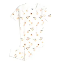 Peaches Print Pajamas Set 2-6x