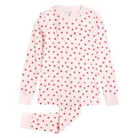 Hearts print Ladie's Pajamas Set