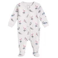 Dino Love Footed Sleeper 0-24m