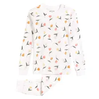 Tulips Print Pajamas Set 8-14y