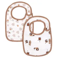 Honey Bear Bibs - 2 pack