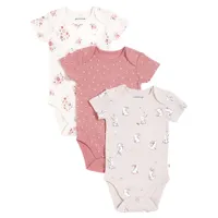 Bunnies Bodysuit Set 3pk 0-9m