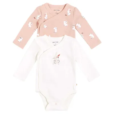 Bunnies Long Sleeves Bodysuit Set 0-9m