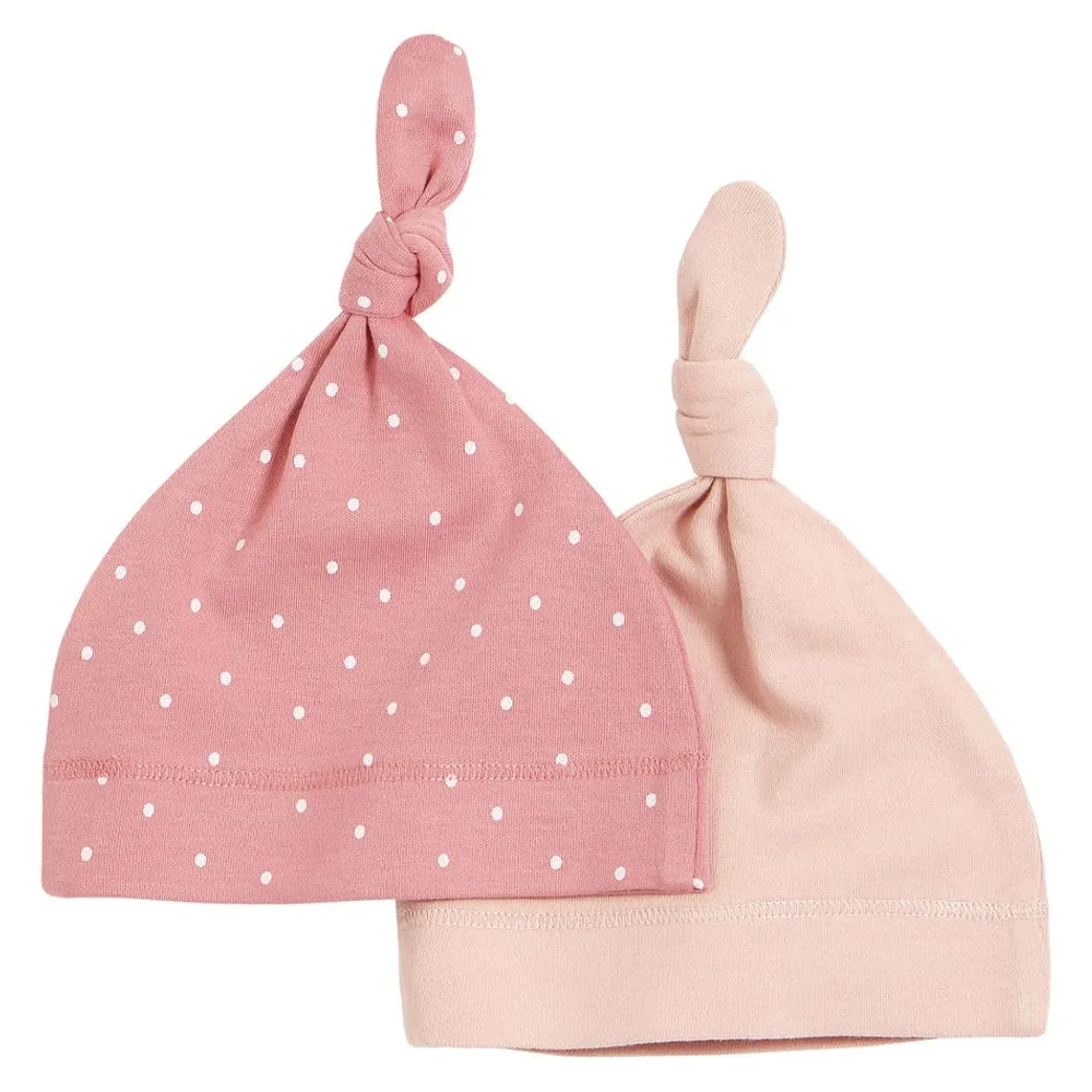 Bunnies 2pack Beanies 0-3m