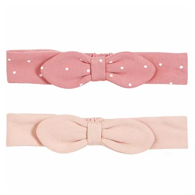 Bunnies 2pk Headbands 0/3m