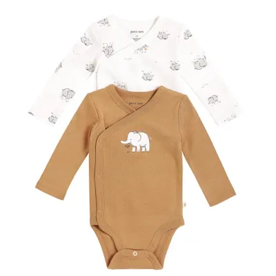 Elephants Long Sleeves Bodysuit Set