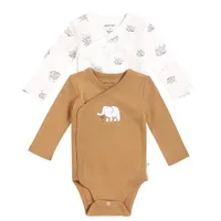 Elephants Long Sleeves Bodysuit Set