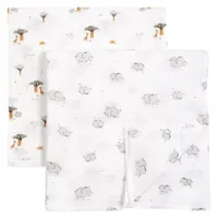 Elephant Swaddles 2 pack