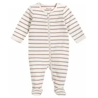 Cream Striped Sleeper 0-12m