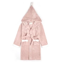 Pompom Hooded Robe 2-6x