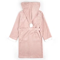 Pompom Hooded Robe 2-6x