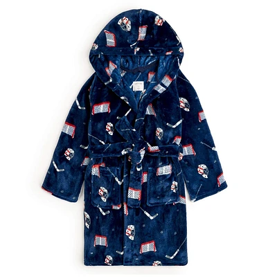 Hockey Life Hooded Robe 2-7y