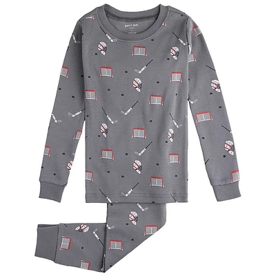 Hockey Gear PJ Set 2-7y