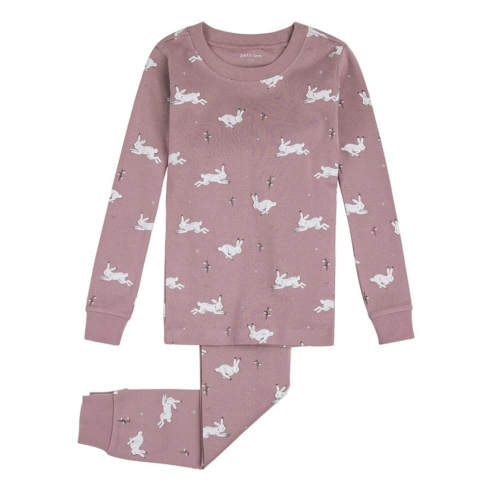 Winter Hare PJ Set 2-6x