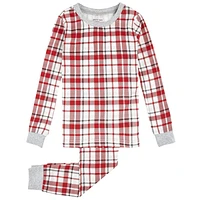 Plaid PJ Set 2-7y