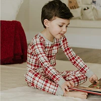 Plaid PJ Set 2-7y