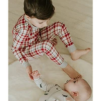 Plaid PJ Set 2-7y