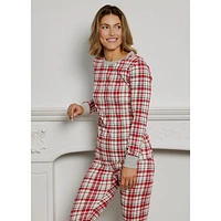 Scarlet Plaid Women PJ Set