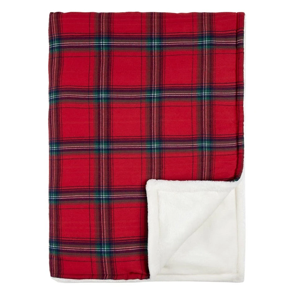 Flannel and Plush Blanket