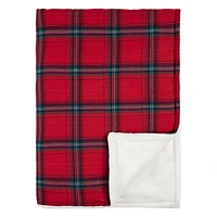 Flannel and Plush Blanket