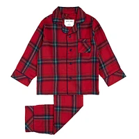 Flannel PJ Set 2-7y