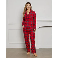 Flannel Women PJ Set