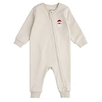 Santa Baby Fleece Playsuit 12-24m