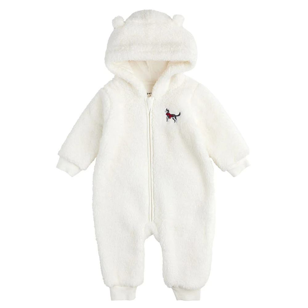 Husky Sherpa Playsuit 12-24m