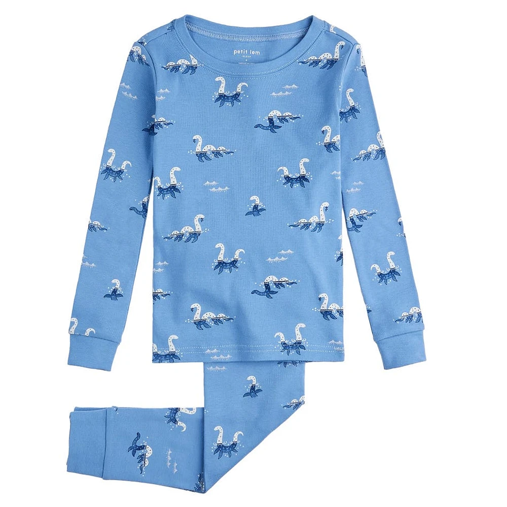 Loch Ness Pajamas Set 2-7y