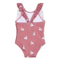 Swan Balloon UV Swimsuit 6-24m