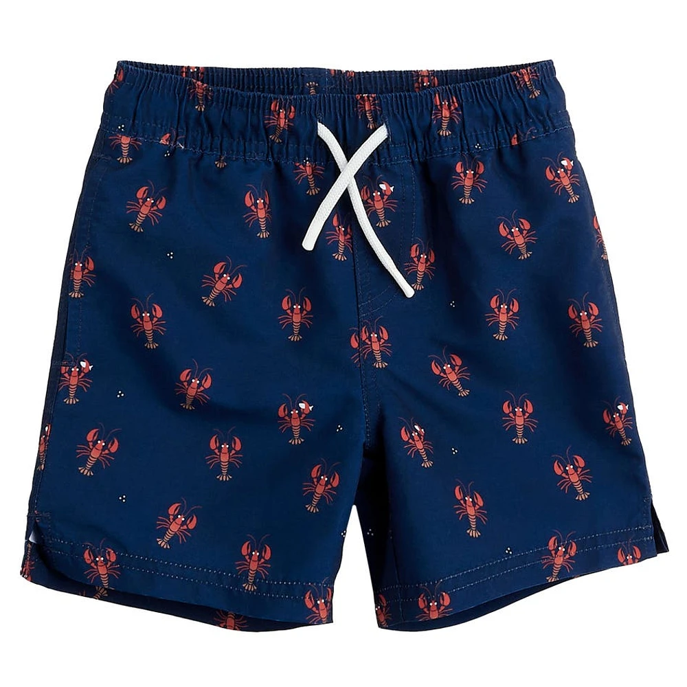 Lobster Swim Trunks 2-7y