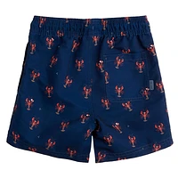 Lobster Swim Trunks 2-7y