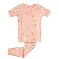 Flamingo Pajamas Set 2-6X