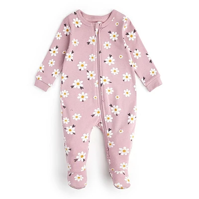 Daisy Print Sleeper 0-24m