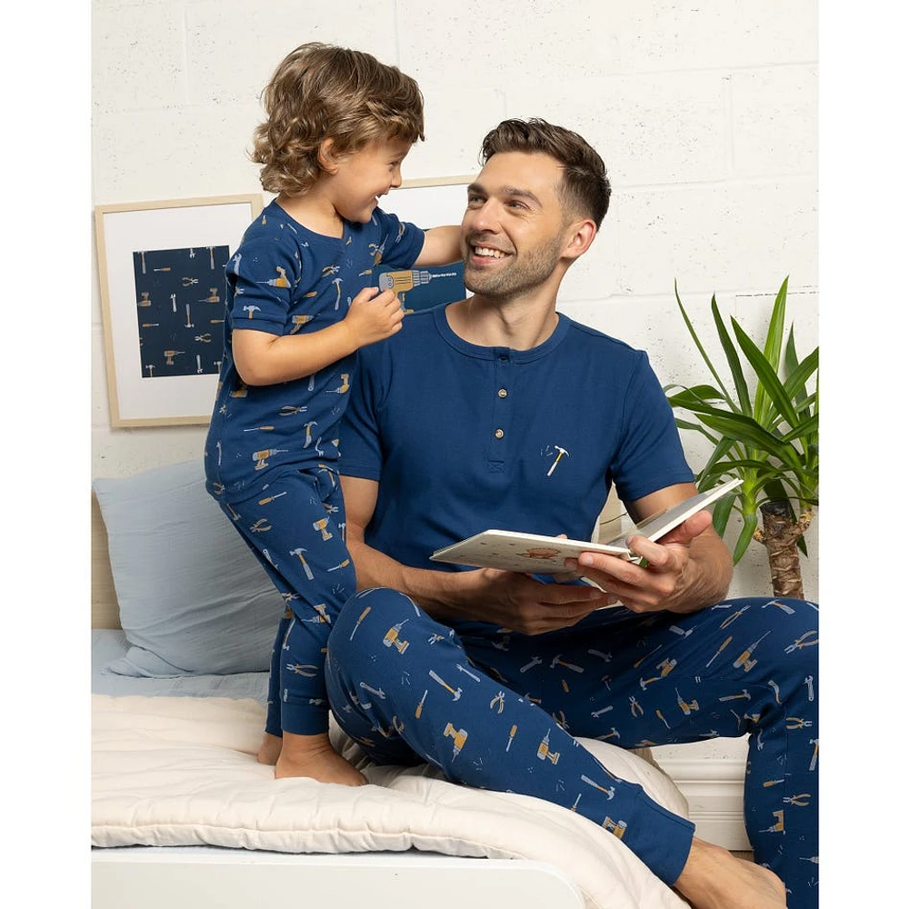 Tools Print Pajamas Set 2-7y