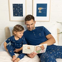 Tools Print Pajamas Set 2-7y