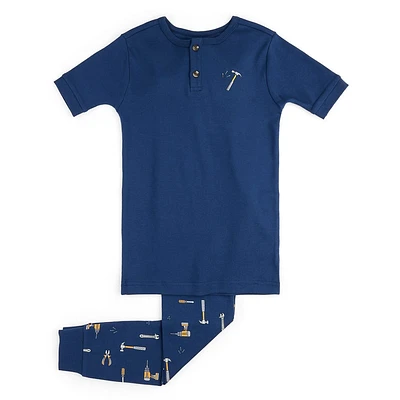 Tools Print Pajamas Set 8-14y