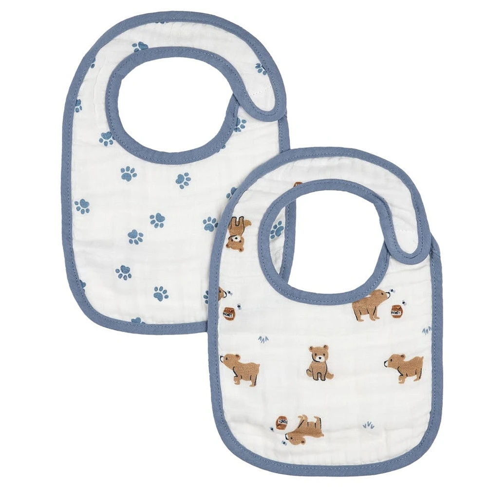 Bears 2 Pieces Bib Set 0-3m