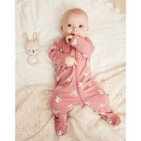 Bunnies print Pajamas 0-12m