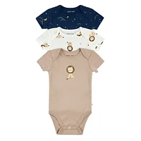 Lions 3pc Bodysuit Set 0-12m