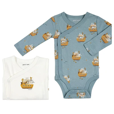 Lions 2 Pieces Long Sleeves Bodysuits Set 0-12m