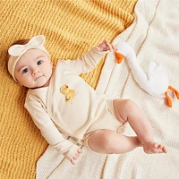 Ducks 2 Pieces Headband Set 0-3m