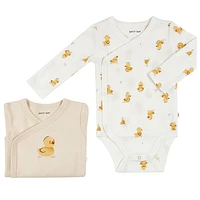 Ducks Long Sleeves 2 Pieces Bodysuits 0-12m