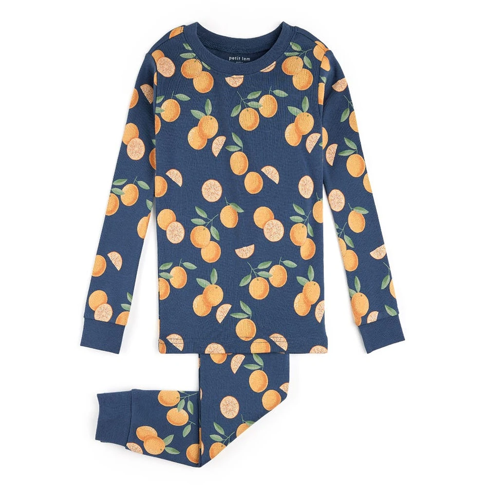 Oranges PJ Set 2-7y