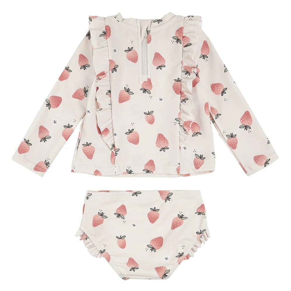 Maillot 2 Pièces Fraises 2-5ans