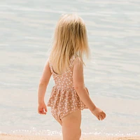 Flowers Swimsuit 2-6y