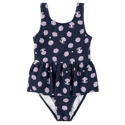 Seashells Swimsuit 2-6y